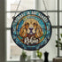 Cocker Spaniel Golden Memorial Stained Glass Effect Suncatcher